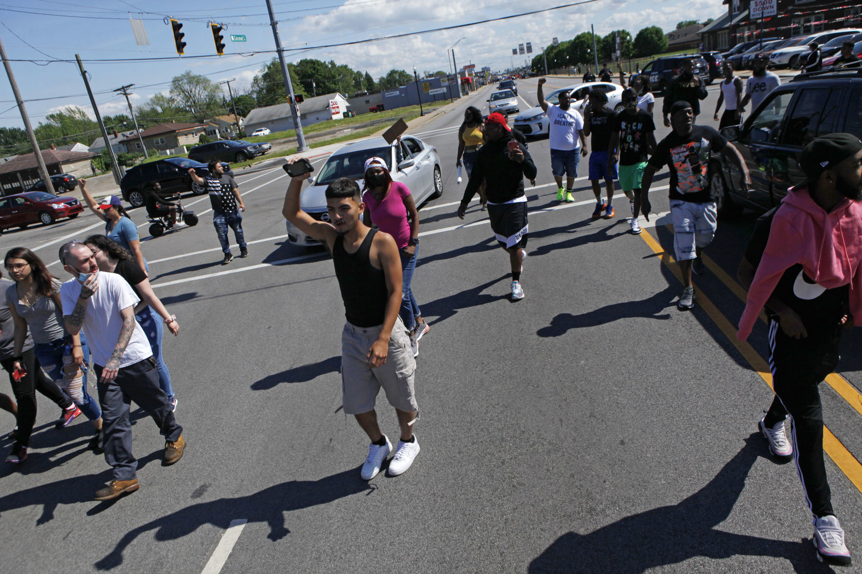 Gallery: Hammond protests in solidarity with Minneapolis